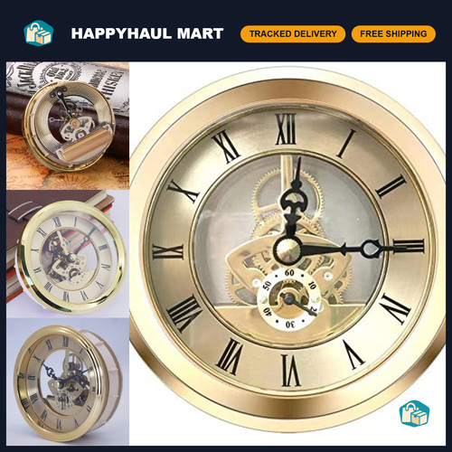 Mini quartz clock insert - quartz,