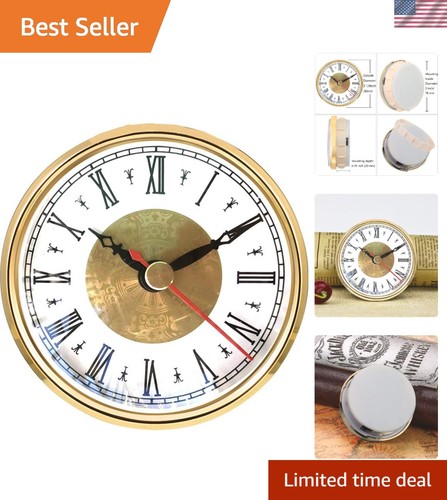 Mini quartz clock insert - quartz,