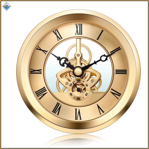 Inch gold clock insert - 1/16,