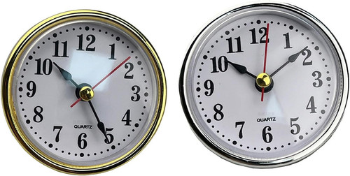 Mini clock insert round clocks - mini,