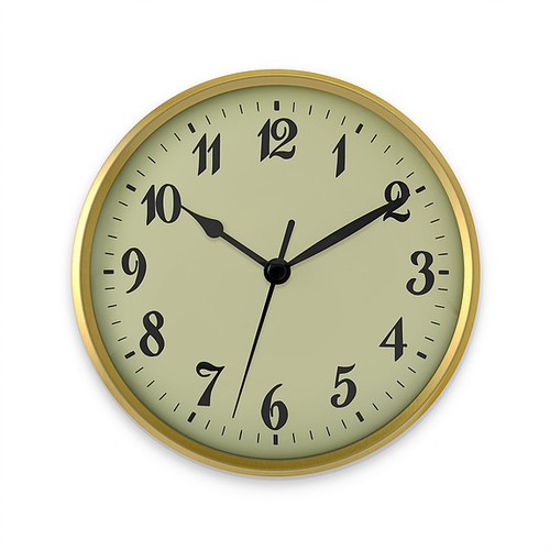 Quartz clock insert - quartz, up