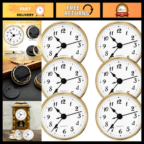 Pcs quartz clock - 2.8",