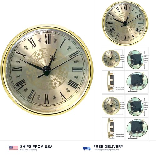 Round clock insert - round,