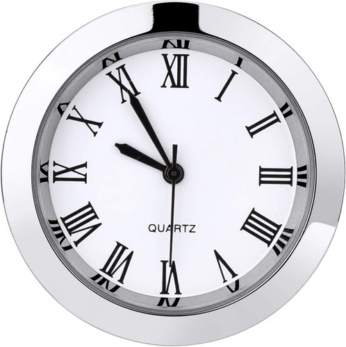 Inch round quartz clock - round,